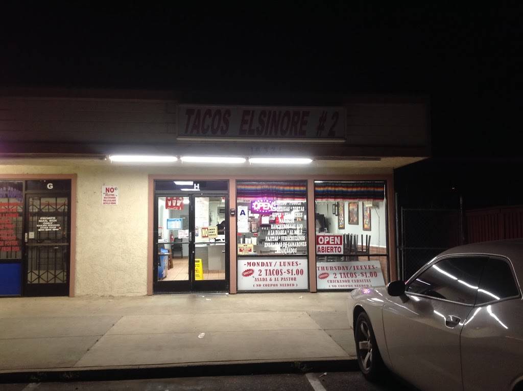 Tacos Elsinore #2 | restaurant | 16331 Lakeshore Dr, Lake Elsinore, CA 92530, USA | 9514711717 OR +1 951-471-1717