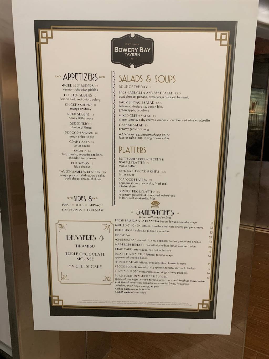 Bowery Bay Tavern | cafe | LaGuardia Airport (LGA), Terminal B, Flushing, NY 11371, USA | 6463895394 OR +1 646-389-5394