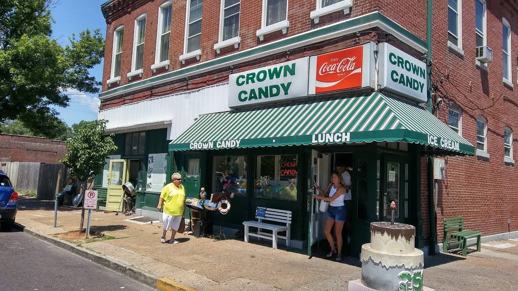 Crown Candy Kitchen | restaurant | 1401 St Louis Ave, St. Louis, MO 63106, USA | 3146219650 OR +1 314-621-9650