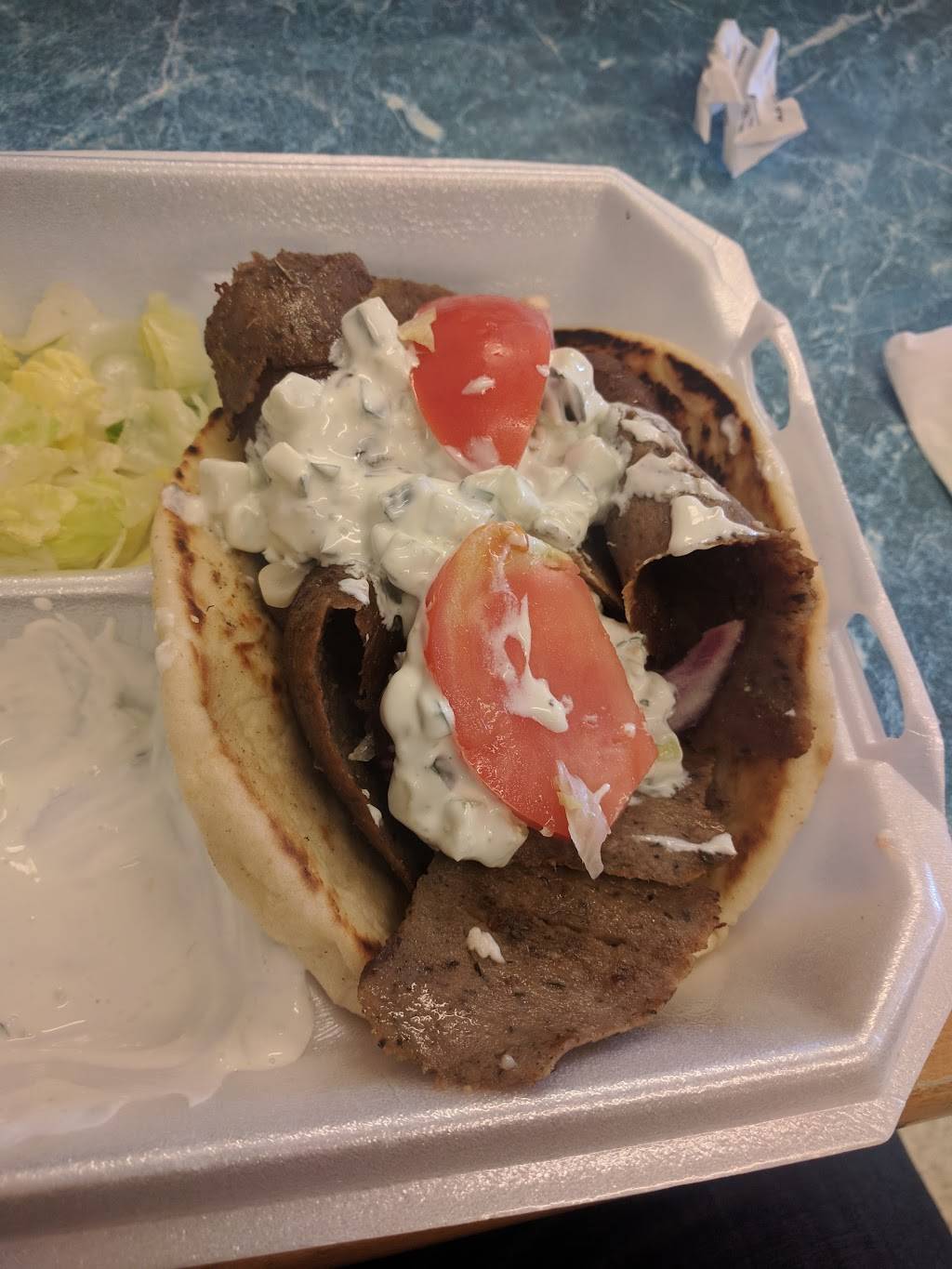 Adels Gyros | restaurant | 10450 N College Ave, Indianapolis, IN 46280, USA | 3175872800 OR +1 317-587-2800