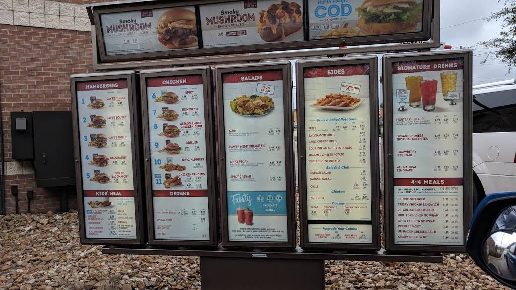 Wendys | restaurant | 1722 N Main St, Pearland, TX 77581, USA | 8322847529 OR +1 832-284-7529