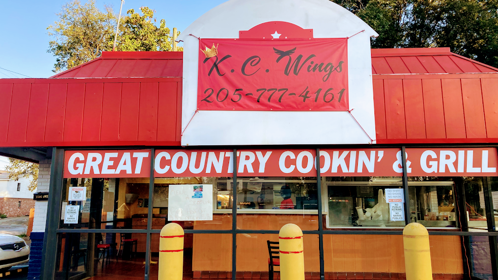 KC Wings | restaurant | 2501 Avenue E, Birmingham, AL 35218, USA | 2057774161 OR +1 205-777-4161