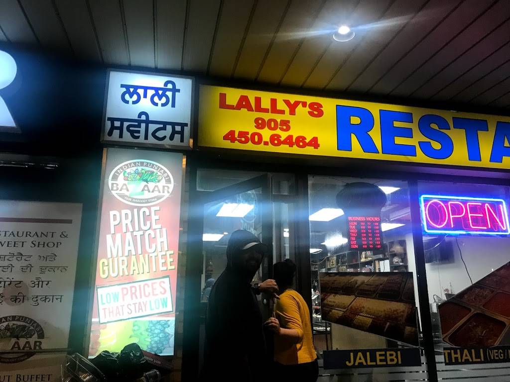Lallys Sweets & Tandoori Restaurant | restaurant | 499 Ray Lawson Blvd, Brampton, ON L6Y 4E6, Canada | 9054506464 OR +1 905-450-6464