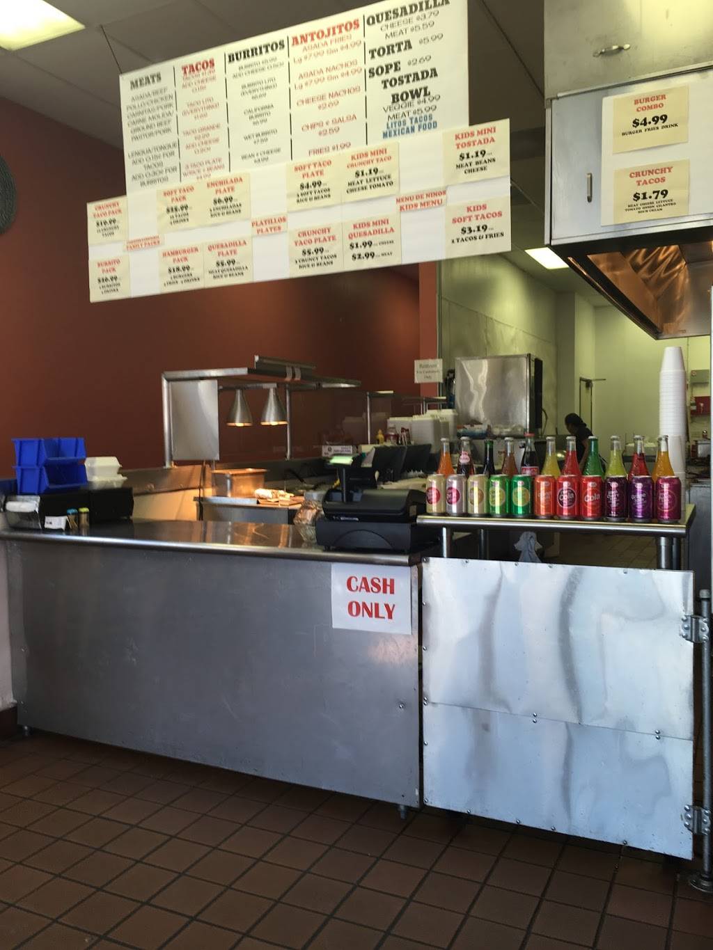 Litos Tacos | restaurant | 909 S Central Ave, Compton, CA 90220, USA | 3107224379 OR +1 310-722-4379