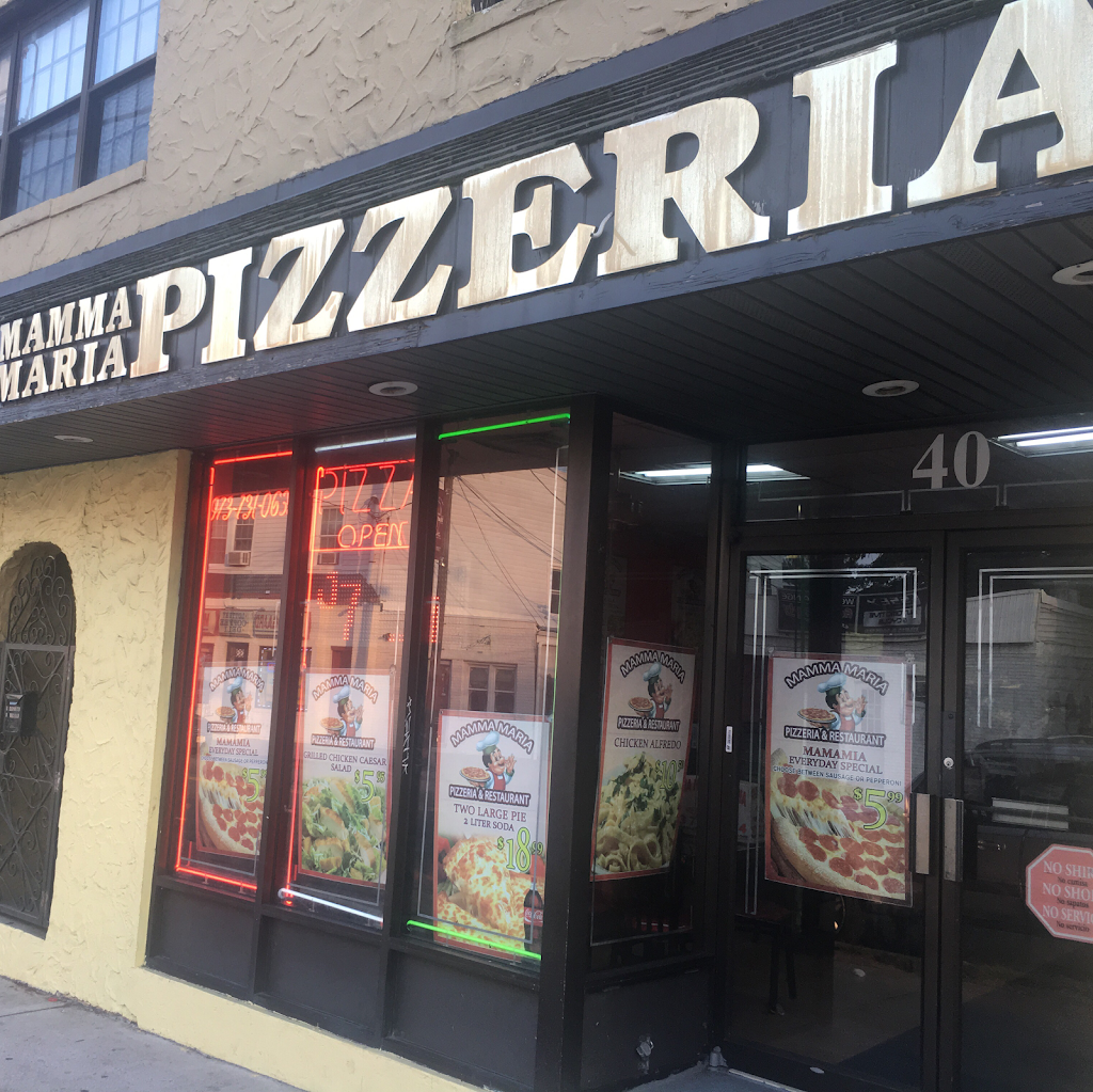 Mamma Maria Pizzeria | restaurant | 40 Washington St, West Orange, NJ 07052, USA | 9737310632 OR +1 973-731-0632