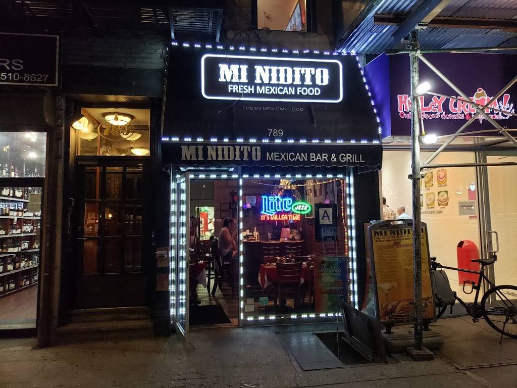 Mi Nidito | restaurant | 818 10th Ave, New York, NY 10019, USA | 2122650022 OR +1 212-265-0022