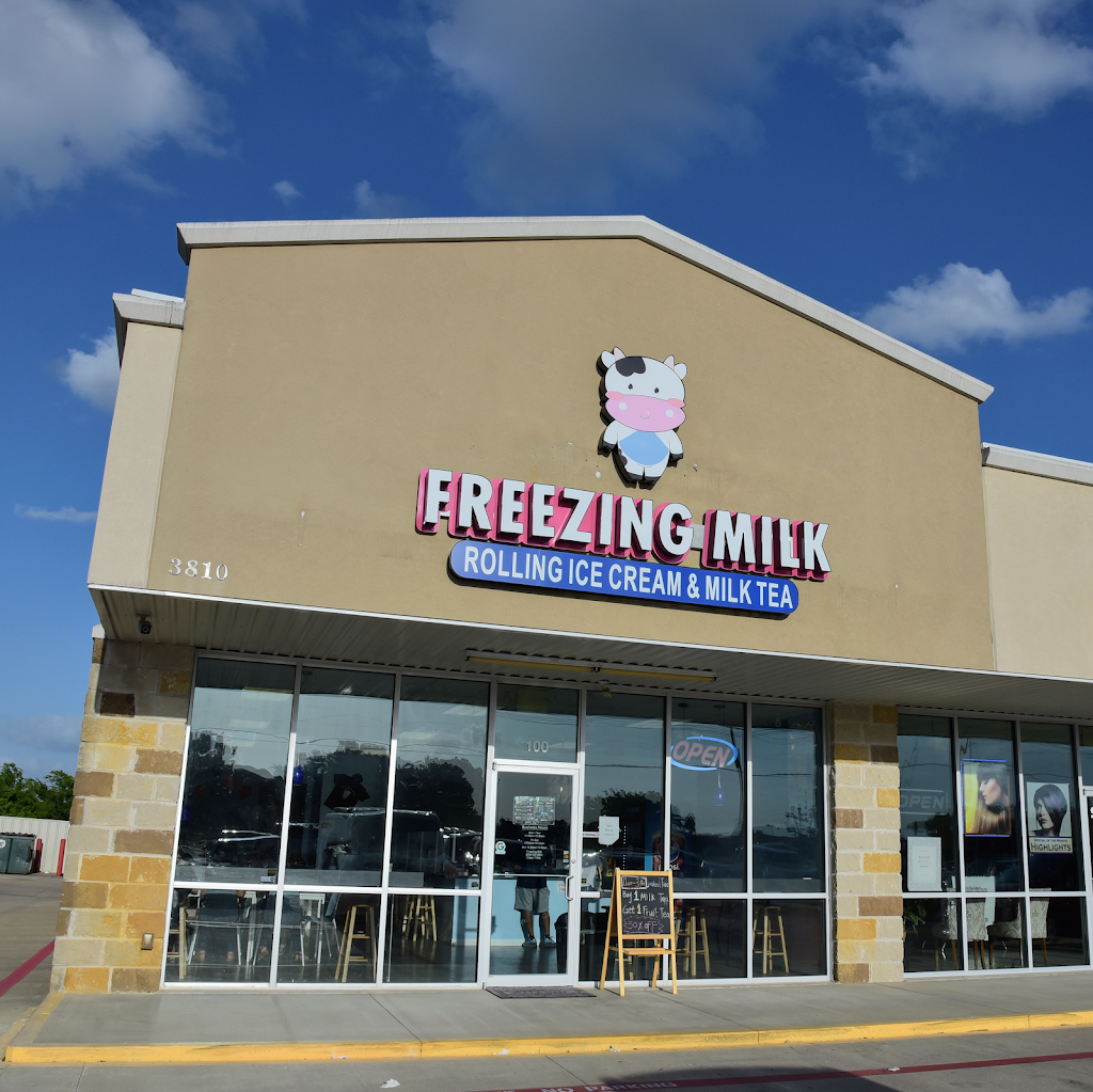 Freezing Milk rolling ice cream boba Tea Waffle | restaurant | 3810 Trimmier Rd suite100, Killeen, TX 76542, USA | 2544325059 OR +1 254-432-5059