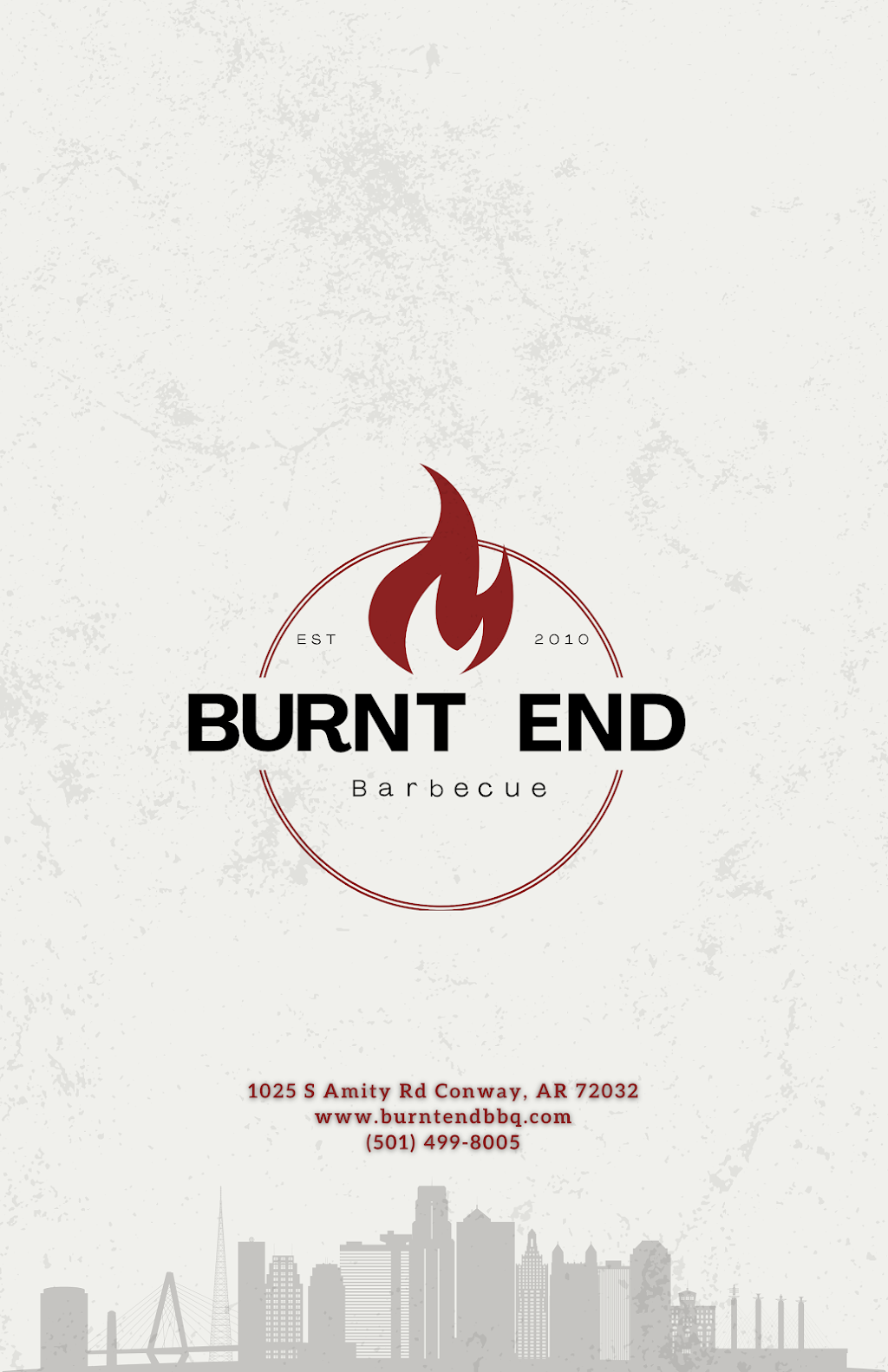 Burnt End BBQ - Conway | restaurant | 1025 S Amity Rd, Conway, AR 72032, USA | 5014998005 OR +1 501-499-8005
