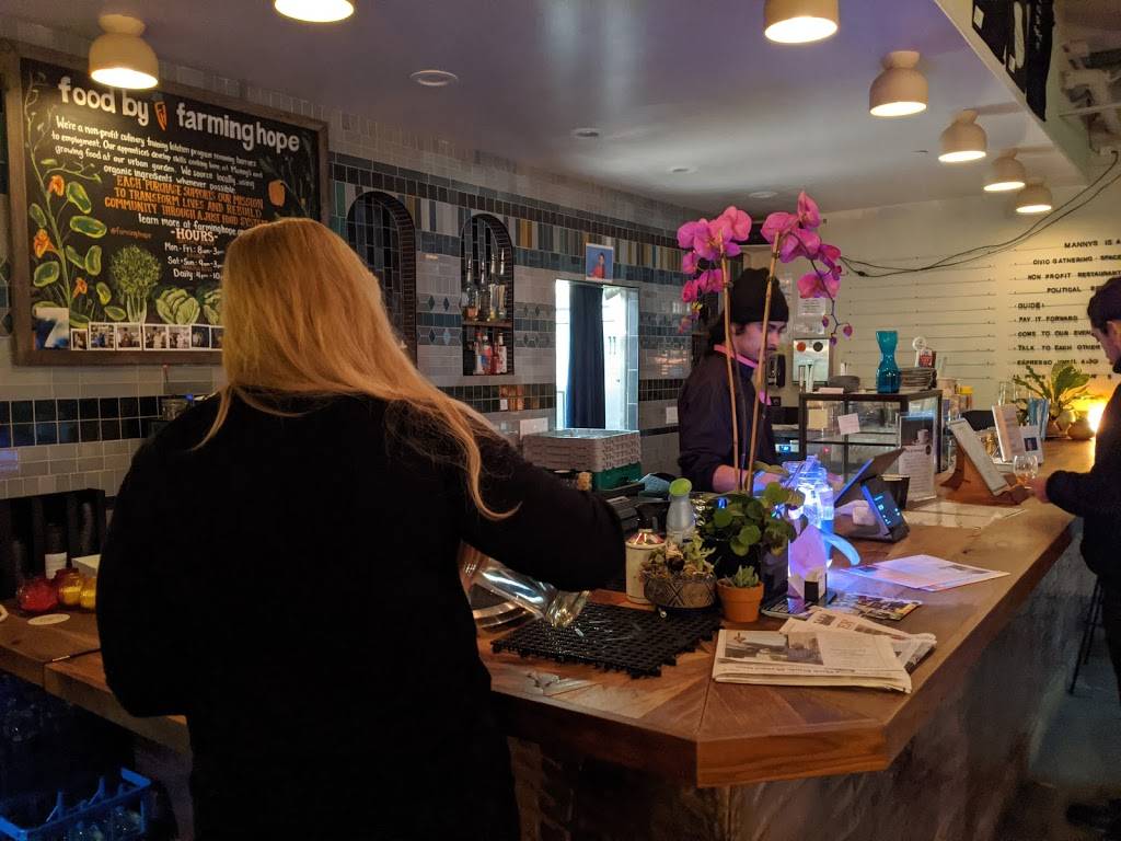 Manny’s | restaurant | 3092 16th St, San Francisco, CA 94103, USA | 4155338051 OR +1 415-533-8051