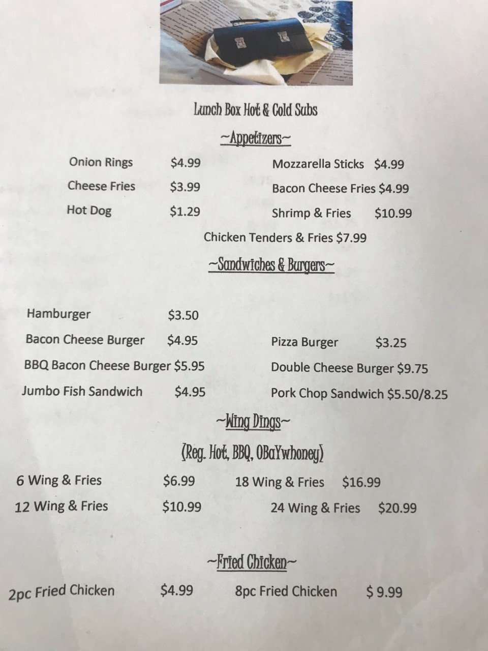 Lunch Box by Angie | meal takeaway | 1312 N Salisbury Blvd, Salisbury, MD 21801, USA | 4432102932 OR +1 443-210-2932