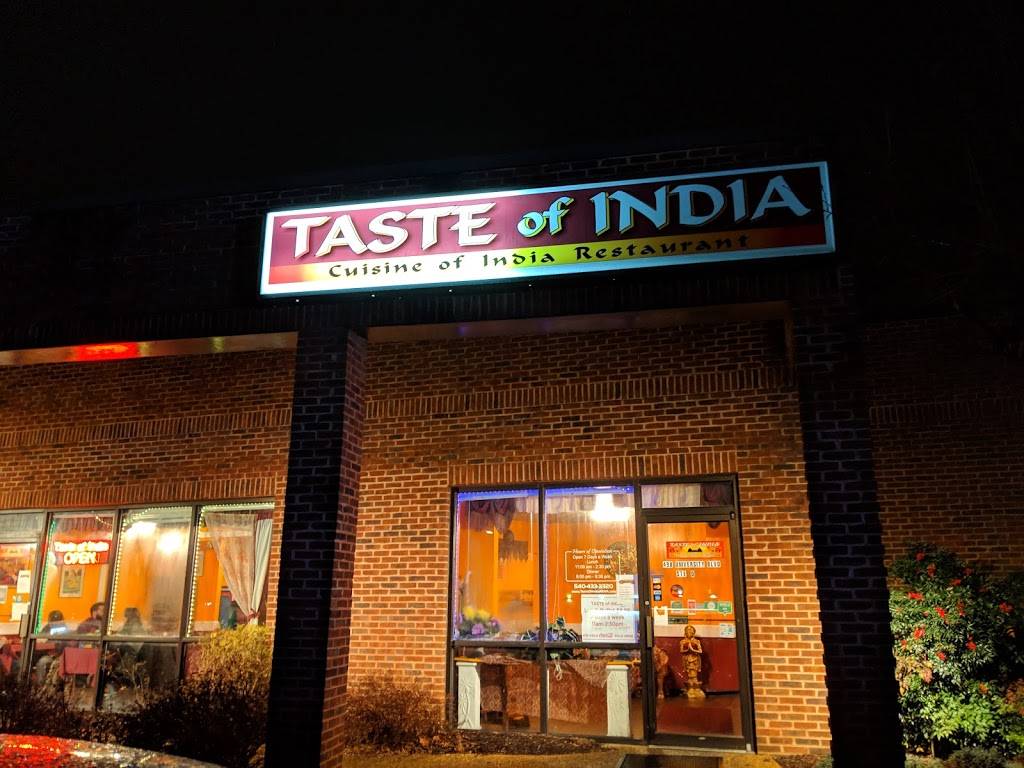 Taste Of India | restaurant | 498 University Blvd, Harrisonburg, VA 22801, USA | 5404333320 OR +1 540-433-3320