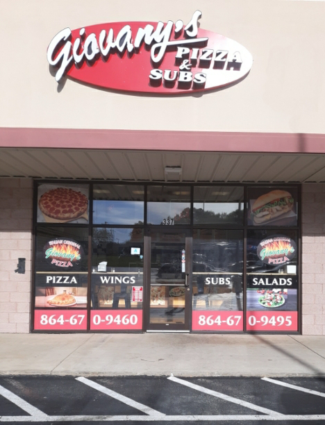 Giovannis Pizza & Subs | restaurant | 337 S Main St, Woodruff, SC 29388, USA | 8646709495 OR +1 864-670-9495