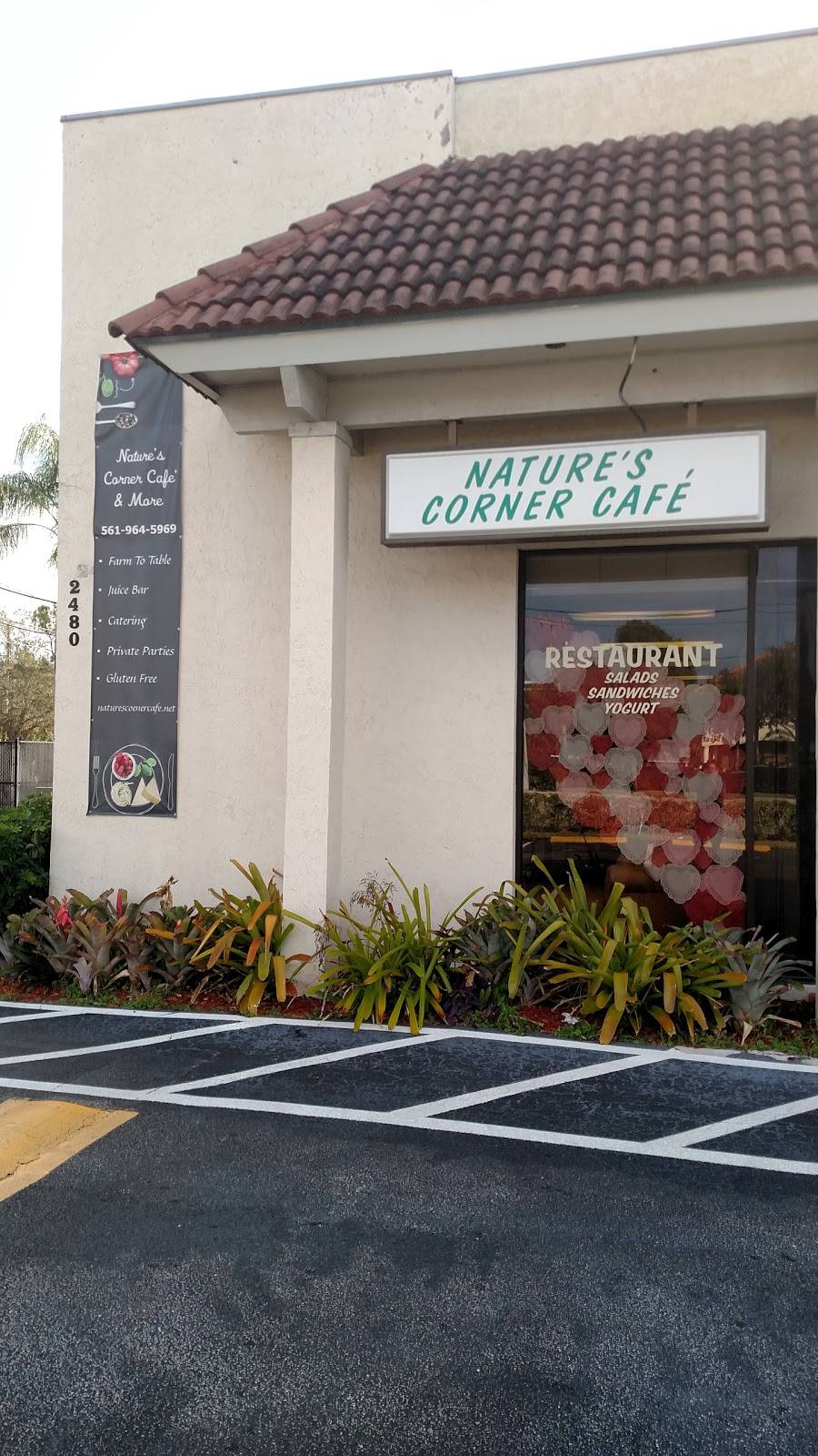 Natures Corner Cafe | restaurant | 2480 S Congress Ave, West Palm Beach, FL 33406, USA | 5619645969 OR +1 561-964-5969