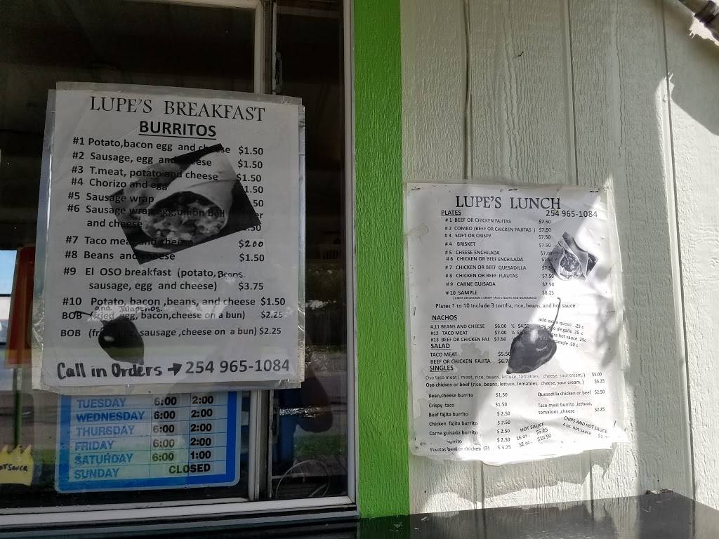 Lupes Breakfast | restaurant | 1481 1/2 W South Loop, Stephenville, TX 76401, USA | 2549651084 OR +1 254-965-1084