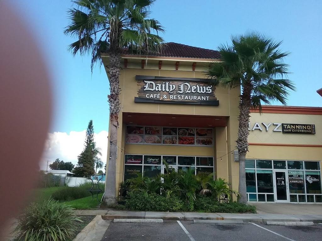 Daily News Cafe & Restaurant | restaurant | 401 S Belcher Rd, Clearwater, FL 33765, USA | 7276015744 OR +1 727-601-5744