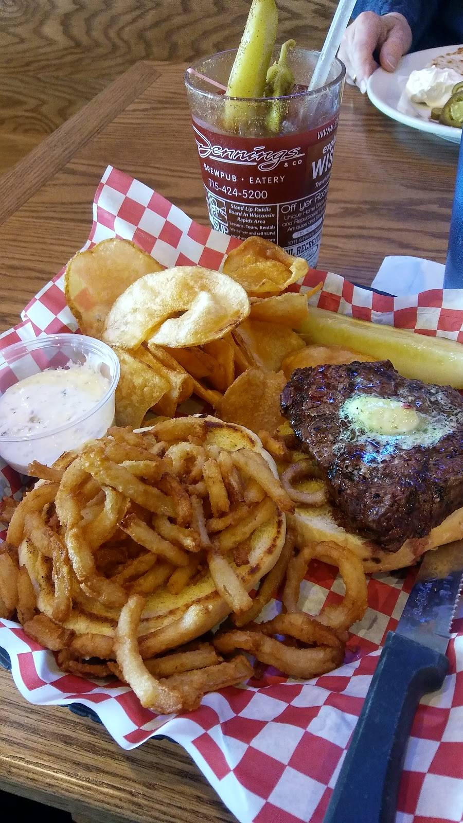 Jennings & Co. | restaurant | 210 1st St N, Wisconsin Rapids, WI 54494, USA | 7154245200 OR +1 715-424-5200