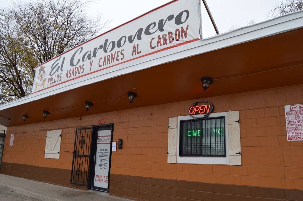 El Carbonero Pollos Asados | restaurant | 619 S General McMullen Dr, San Antonio, TX 78237, USA | 2109075573 OR +1 210-907-5573
