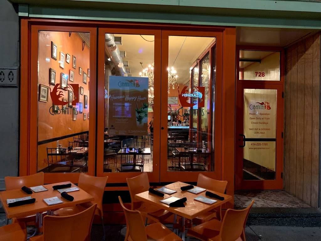 Cubanitas | restaurant | 728 N Milwaukee St, Milwaukee, WI 53202, USA | 4142251760 OR +1 414-225-1760