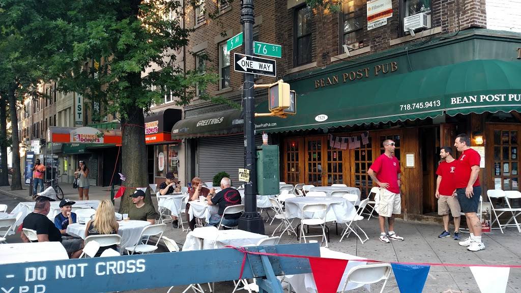 Bean Post Pub | restaurant | 3301 7525 5th Ave, Brooklyn, NY 11209, USA | 7187459413 OR +1 718-745-9413