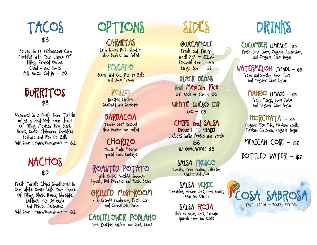 Cosa Sabrosa | restaurant | W Stadium Blvd, Ann Arbor, MI 48103, USA | 7346782620 OR +1 734-678-2620