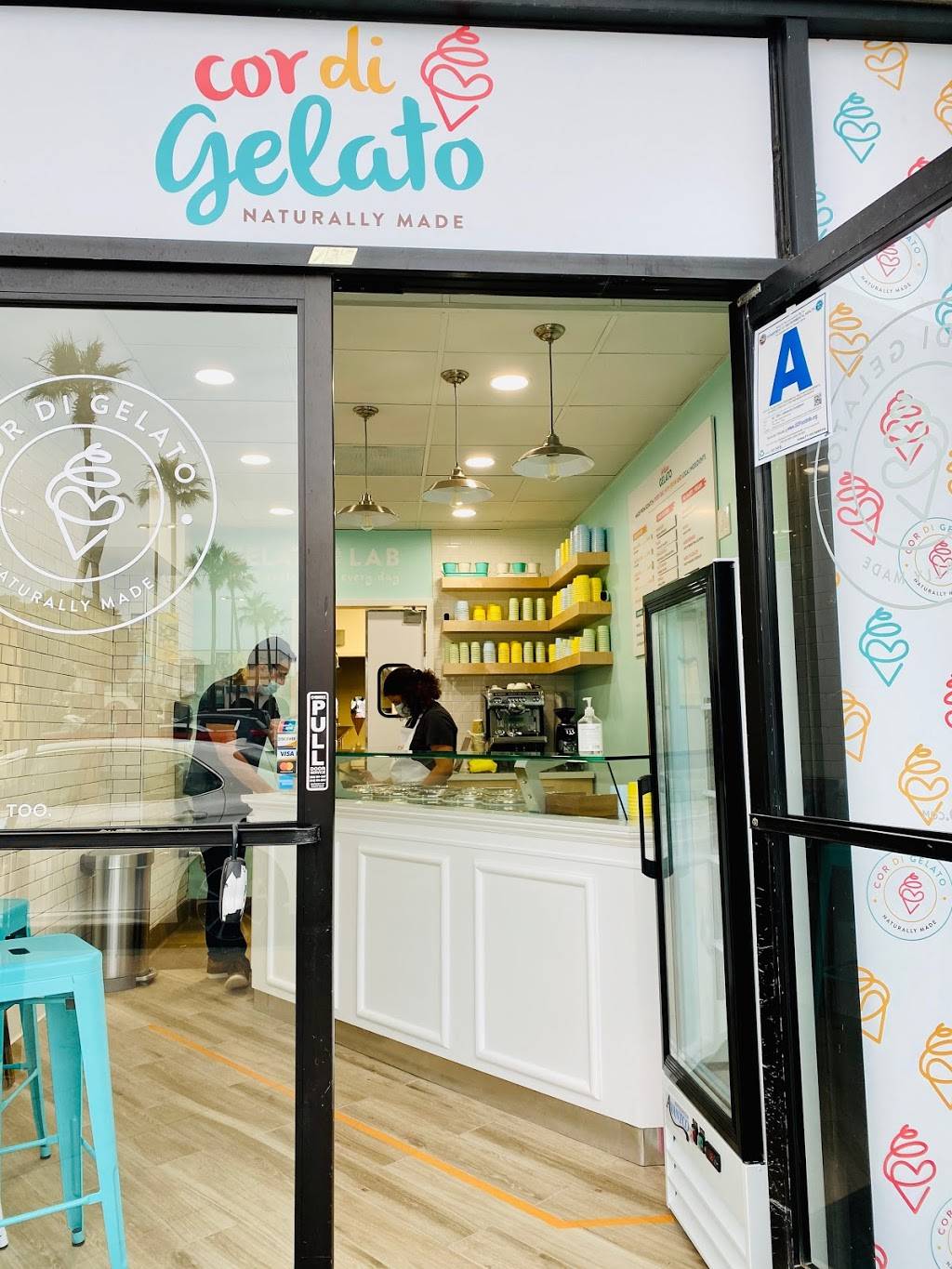 Cor di Gelato | cafe | 736 Ventura Pl, San Diego, CA 92109, USA | 6197867585 OR +1 619-786-7585