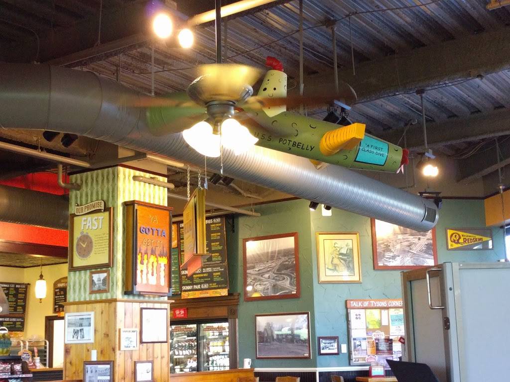 Potbelly Sandwich Shop | restaurant | 1577 Spring Hill Rd #100, Tysons, VA 22182, USA | 7032865923 OR +1 703-286-5923