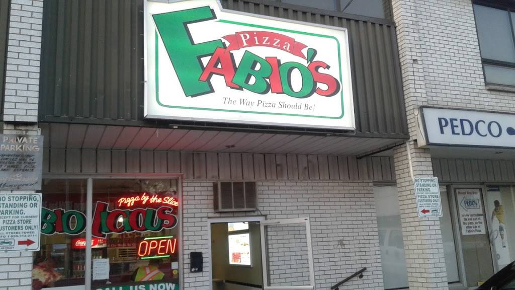 Fabios Pizza | restaurant | 121 Queenston St, St. Catharines, ON L2R 2Z7, Canada | 9056846573 OR +1 905-684-6573