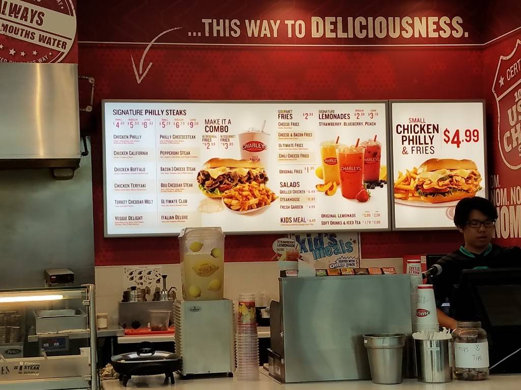 Charleys Philly Steaks | restaurant | 364 Maine Mall Rd Ste F-107, South Portland, ME 04106, USA | 2077711500 OR +1 207-771-1500