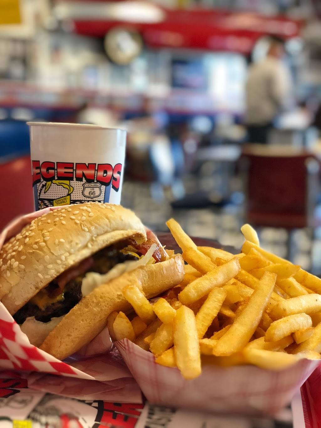 Legends Burgers | restaurant | 2420 W Arrow Rte # 1D, Upland, CA 91786, USA | 9094459400 OR +1 909-445-9400