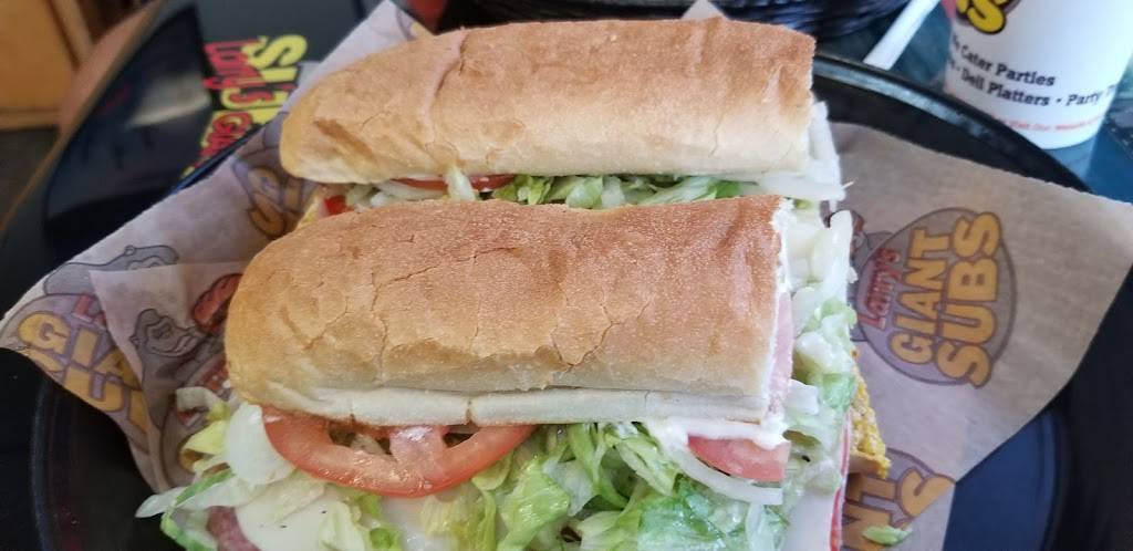 Larrys Giant Subs | meal takeaway | 3611 St Johns Bluff Rd S #101, Jacksonville, FL 32224, USA | 9046416499 OR +1 904-641-6499