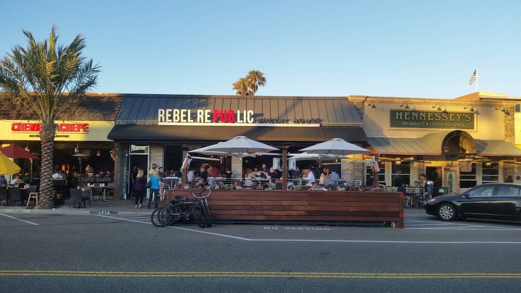 Rebel Republic Social House Redondo | restaurant | 5504, 1710 S Catalina Ave, Redondo Beach, CA 90277, USA | 4243522600 OR +1 424-352-2600