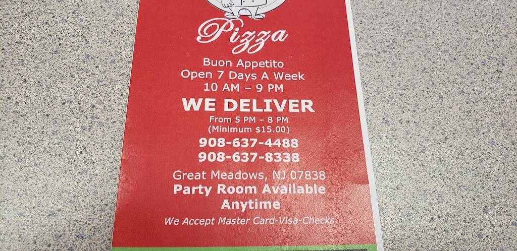 Louies Pizza | restaurant | 411 US-46, Great Meadows, NJ 07838, USA | 9086374488 OR +1 908-637-4488