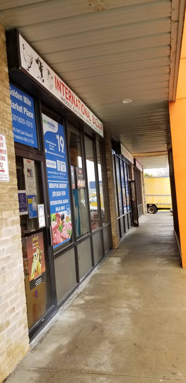 International Bazaar | restaurant | 4 McCain Dr # 7, Frederick, MD 21703, USA | 3016207070 OR +1 301-620-7070