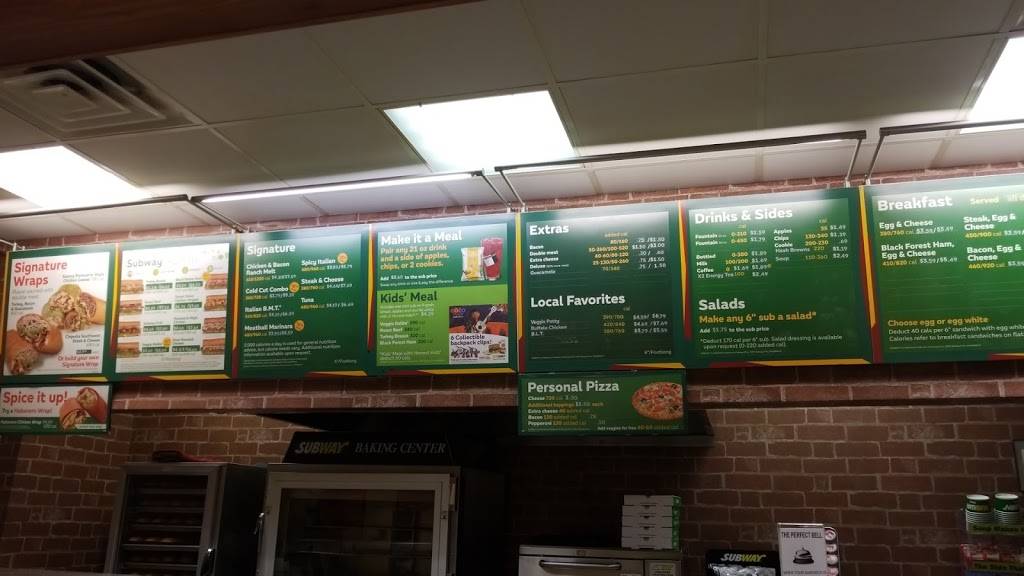 Subway Restaurants | restaurant | 314 N Centre St, Pottsville, PA 17901, USA | 5706285070 OR +1 570-628-5070