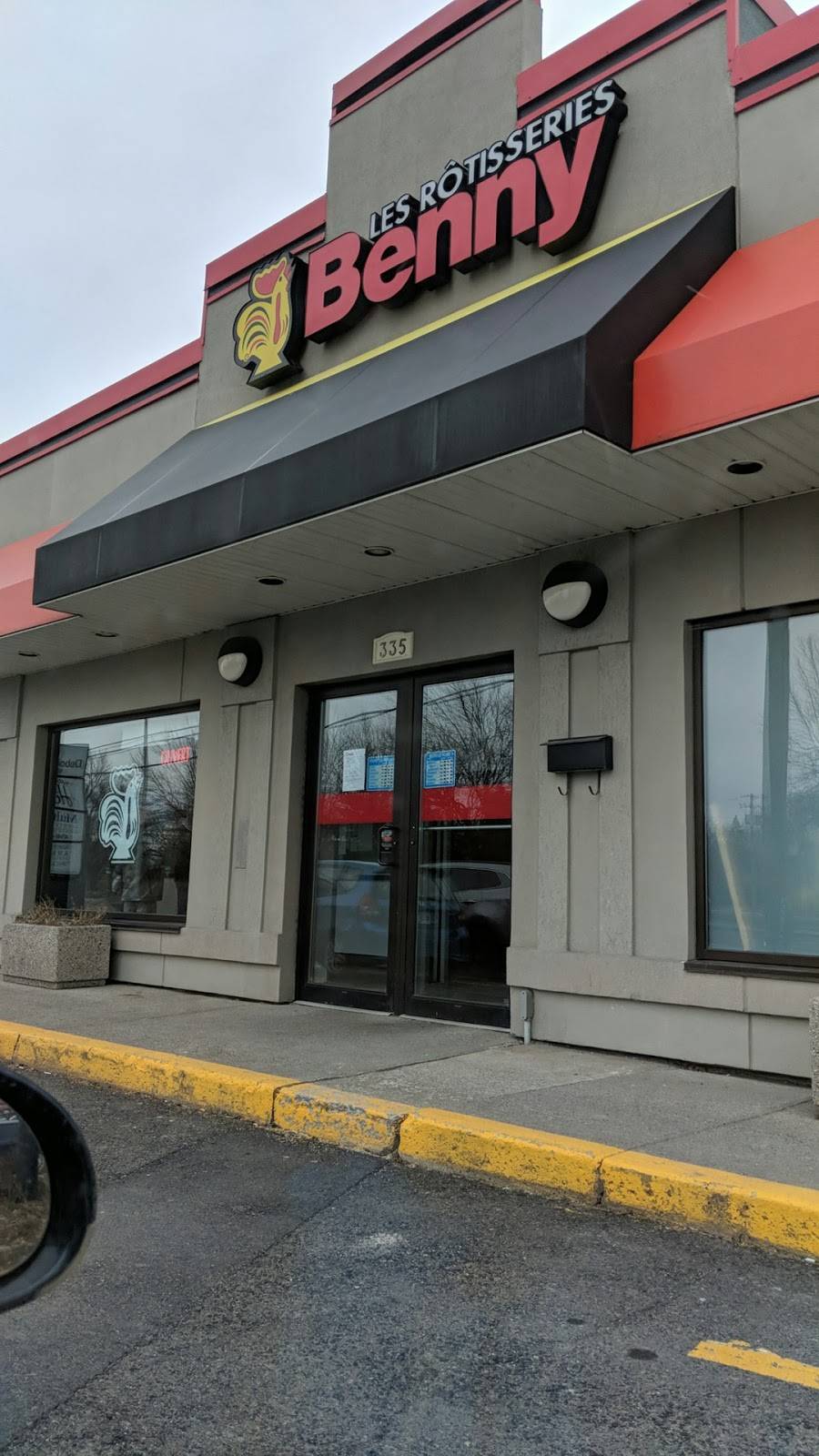 Rôtisseries Benny | restaurant | 335 Boulevard Sir-Wilfrid-Laurier, Beloeil, QC J3G 4H5, Canada | 4508139144 OR +1 450-813-9144