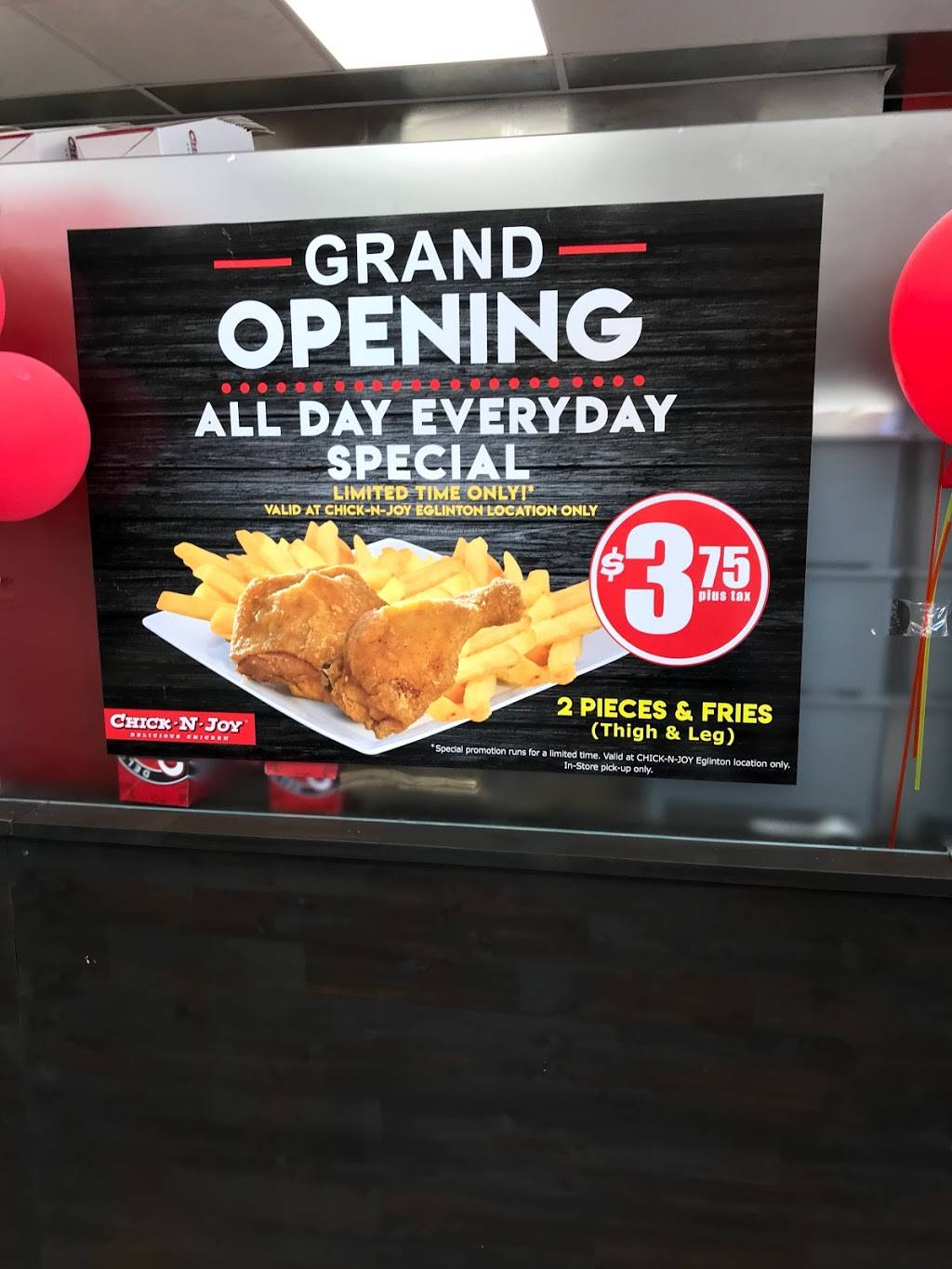 CHICK•N•JOY | restaurant | 2500 Eglinton Ave E, Scarborough, ON M1K 2R5, Canada | 4162612555 OR +1 416-261-2555