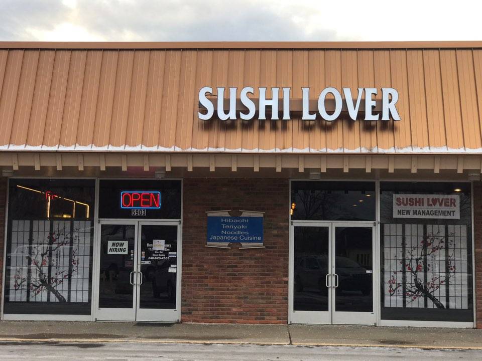 Sushi Lover | restaurant | 5903 Dixie Hwy, Village of Clarkston, MI 48346, USA | 2486232555 OR +1 248-623-2555