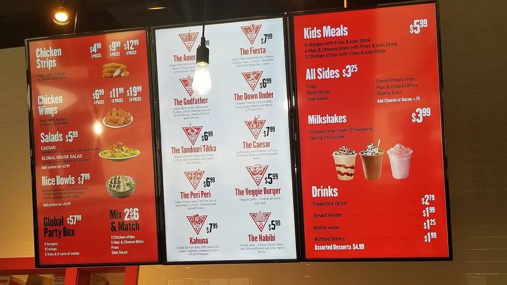 Global Burgers | restaurant | 98 Halsey St, Newark, NJ 07102, USA | 9732731911 OR +1 973-273-1911