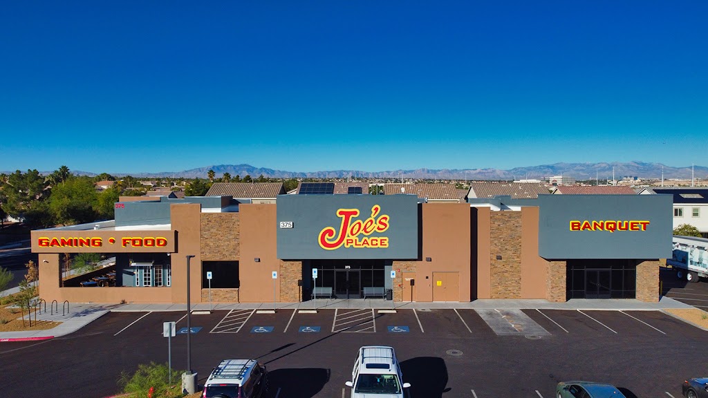 Joes Place | restaurant | 375 N Gibson Rd, Henderson, NV 89014, USA | 7024630700 OR +1 702-463-0700