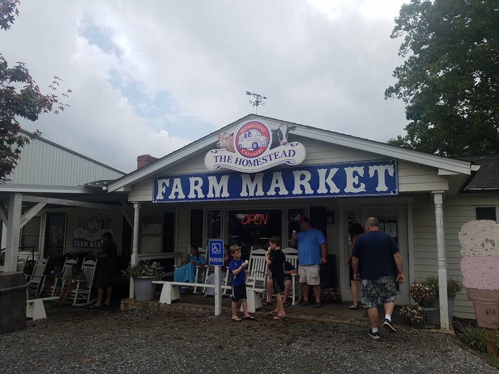 Homestead Creamery | restaurant | 7254 Booker T Washington Hwy, Wirtz, VA 24184, USA | 5407212045 OR +1 540-721-2045