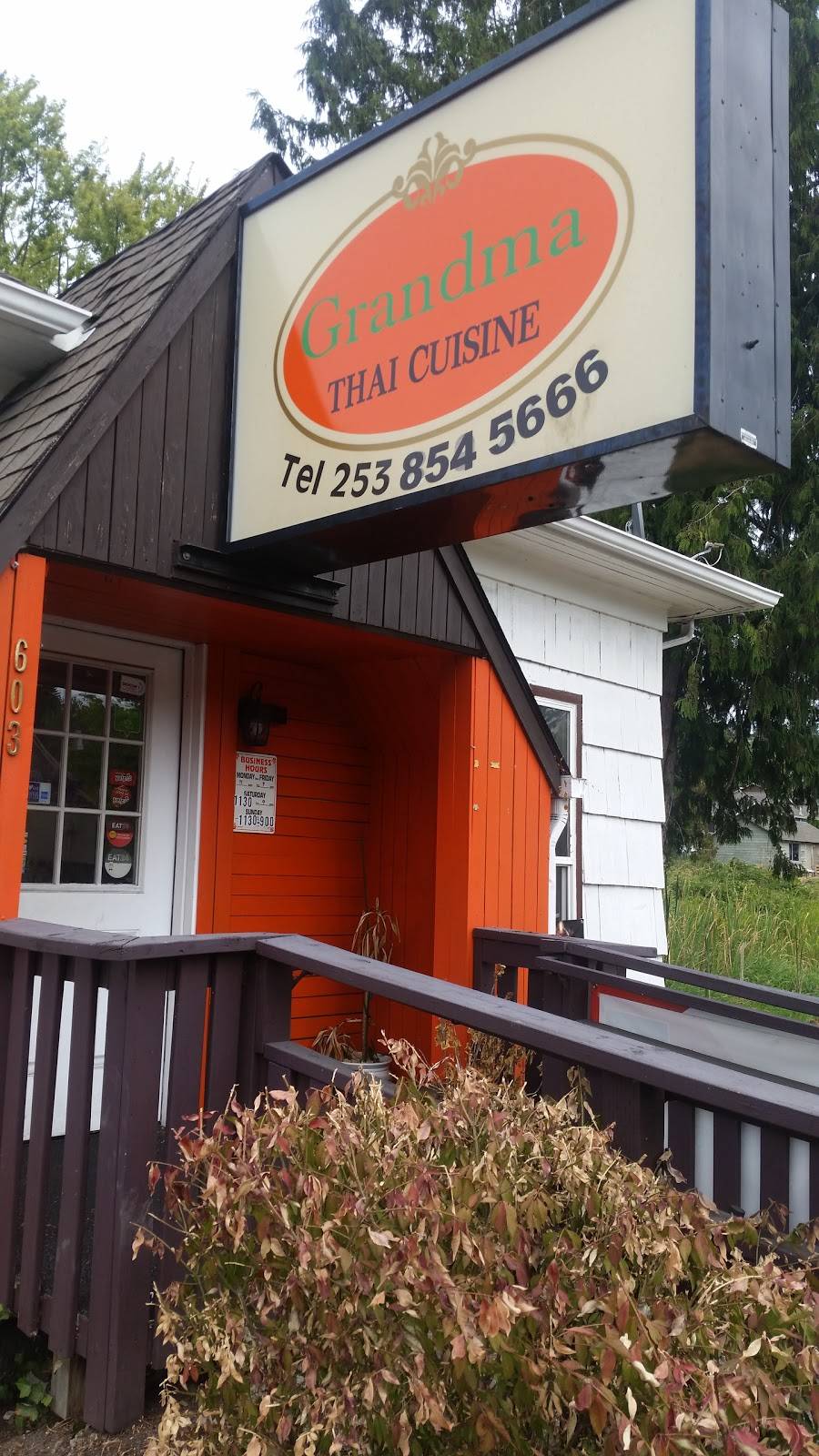 Grandma Thai Cuisine | restaurant | 603 E Smith St A, Kent, WA 98030, USA | 2538545666 OR +1 253-854-5666
