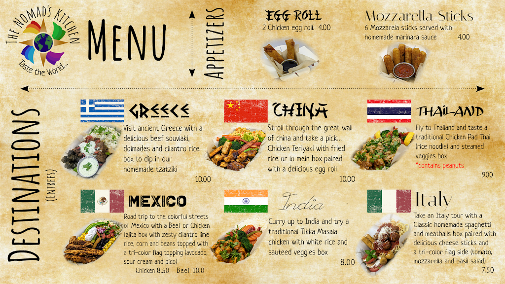 The Nomads Kitchen | restaurant | 9300 Westheimer Rd, Houston, TX 77063, USA | 3463061015 OR +1 346-306-1015