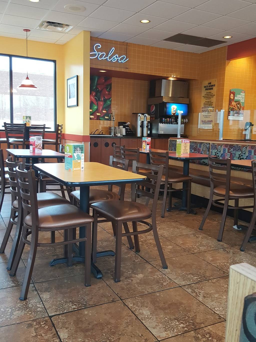 Taco Johns | restaurant | 2121 Hubbell Ave, Des Moines, IA 50317, USA | 5152625211 OR +1 515-262-5211
