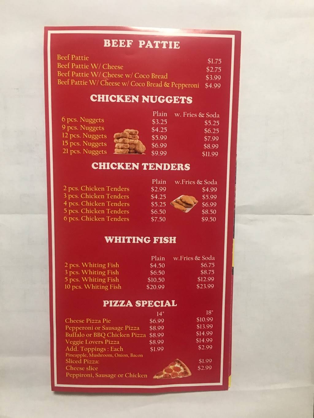 Crown Fried Chicken & Pizza | restaurant | 44 New Lots Ave, Brooklyn, NY 11212, USA | 7184955008 OR +1 718-495-5008