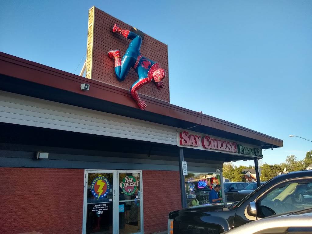 Say Cheese Pizza Company & The Comic Book Café | restaurant | 1771 Love Rd #2, Grand Island, NY 14072, USA | 7167750333 OR +1 716-775-0333