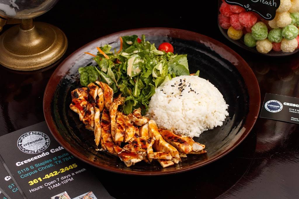 Crescendo Cafe | restaurant | 5118 S Staples St ste c, Corpus Christi, TX 78411, USA | 3614422445 OR +1 361-442-2445
