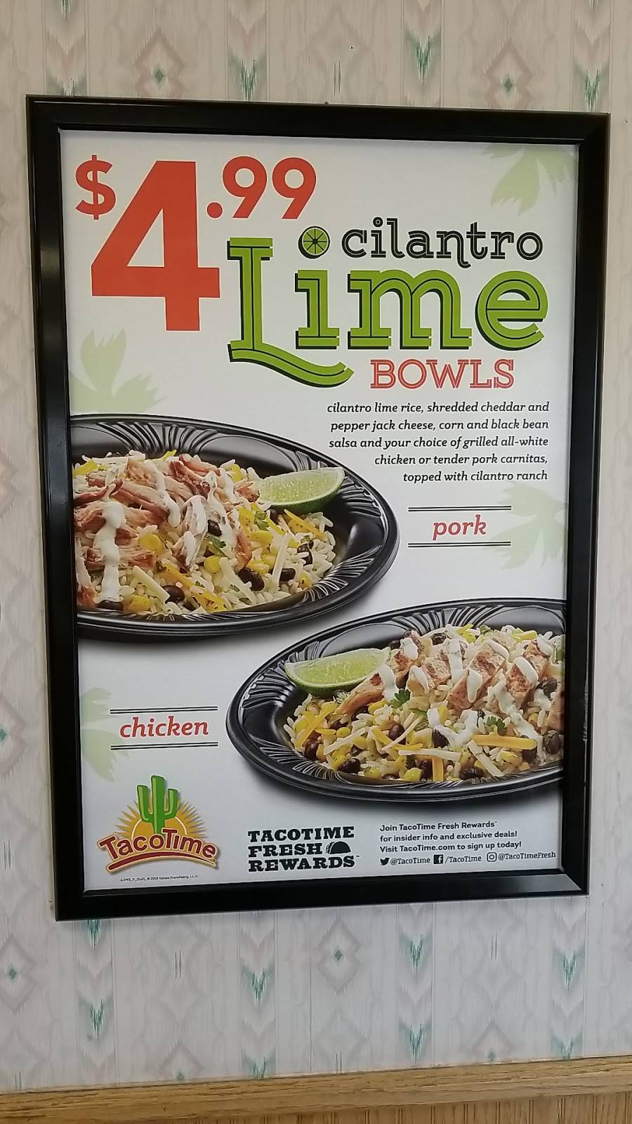 Taco Time | restaurant | 4916 W 6200 S, Kearns, UT 84118, USA | 8019672298 OR +1 801-967-2298