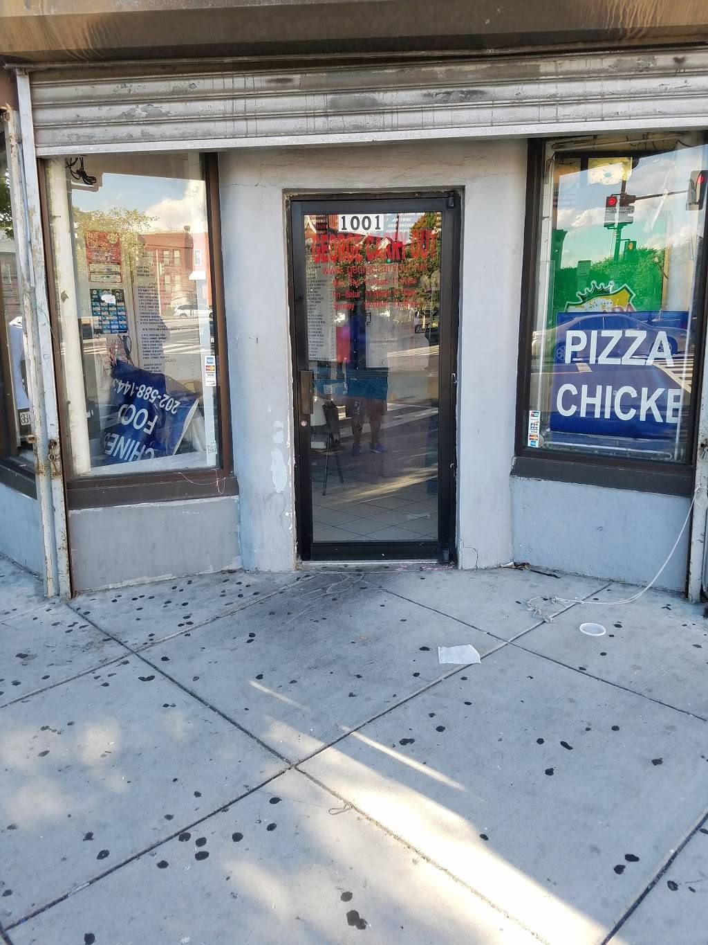 George Carry Out III | restaurant | 1001 U St NW, Washington, DC 20001, USA | 2025881443 OR +1 202-588-1443