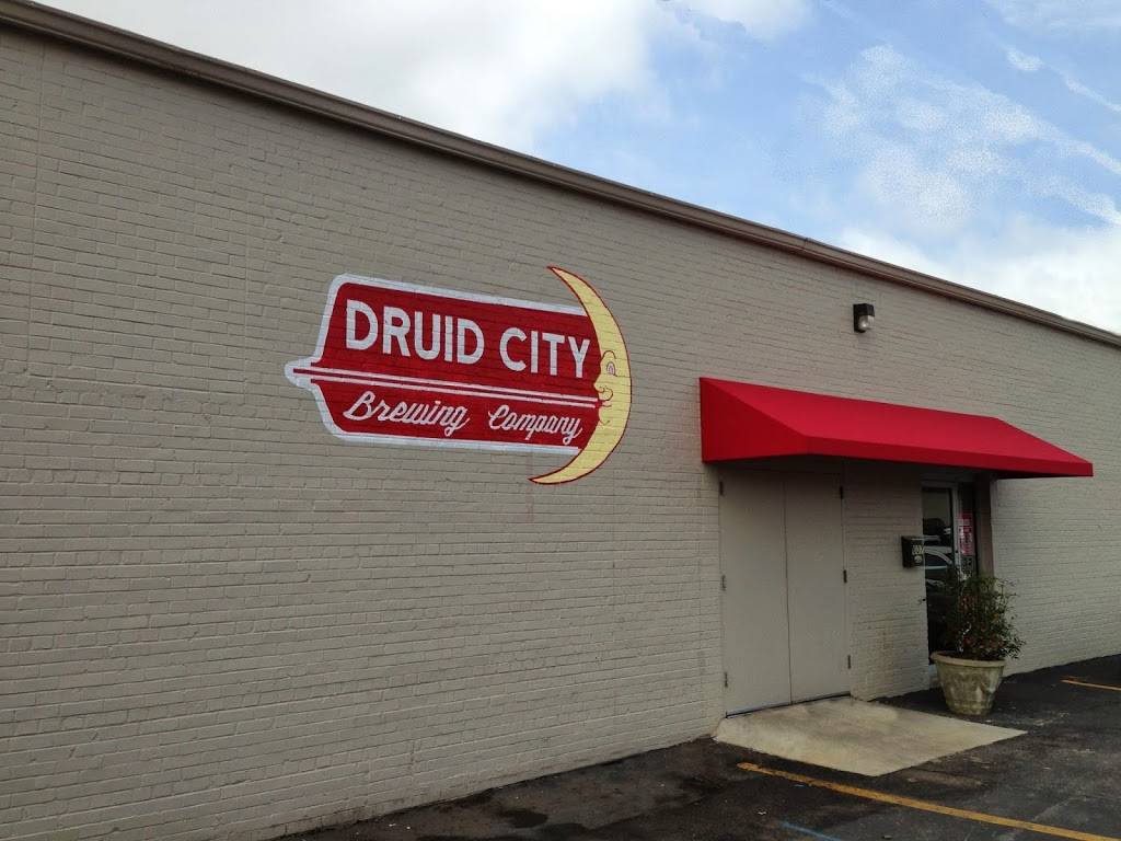Druid City Brewing Company Taproom | restaurant | 607 14th St, Tuscaloosa, AL 35401, USA | 2053420051 OR +1 205-342-0051