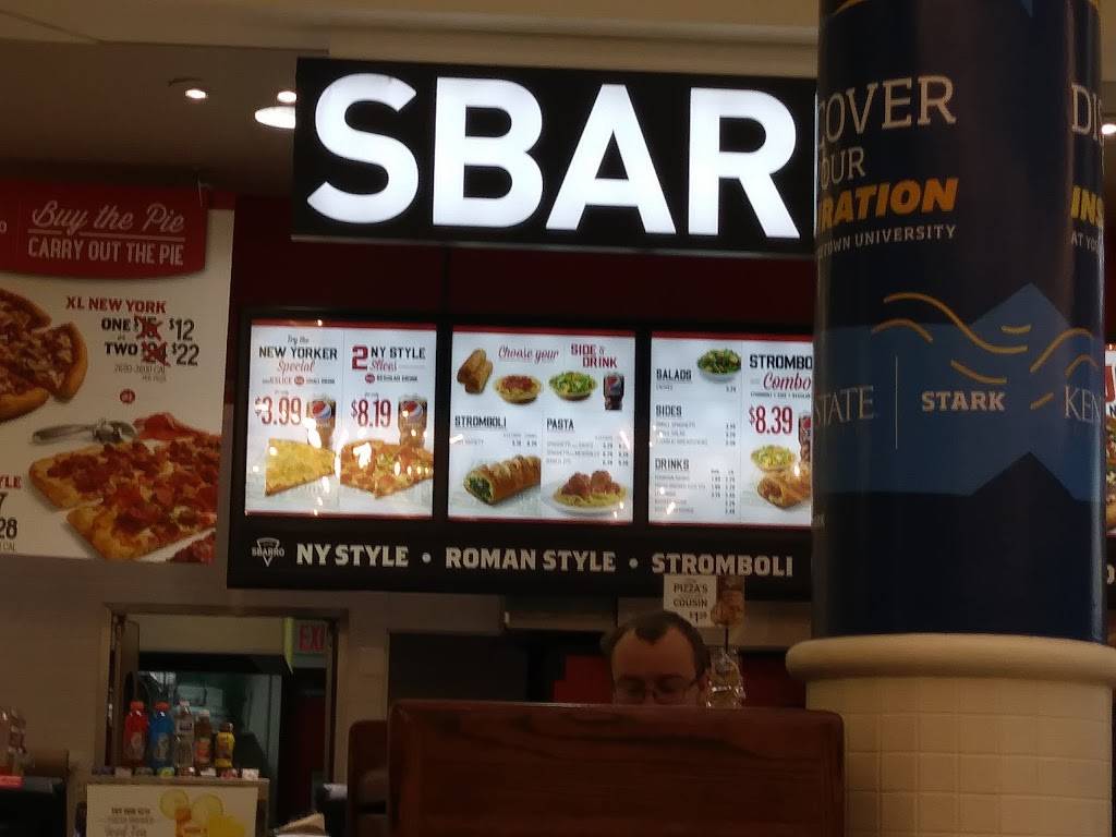 Sbarro | restaurant | 4240 Belden Village St NW, Canton, OH 44718, USA | 3304949174 OR +1 330-494-9174